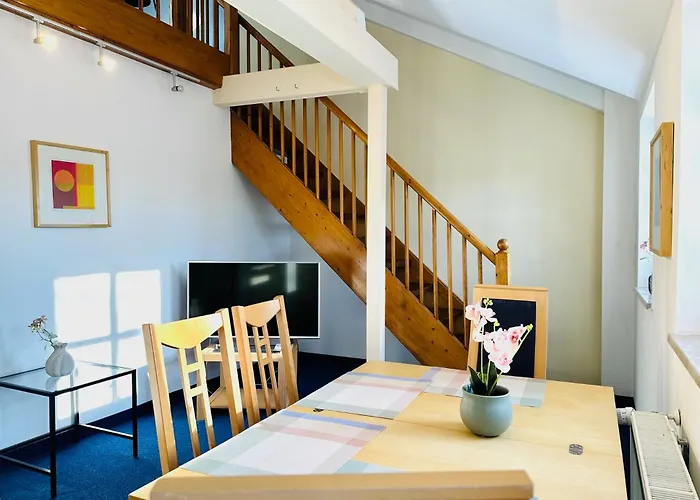 Apartman Parkblick Trio-14 Personen- 3 Wohneinheiten- 3 Kuechen- 3 Baeder-parkplatz- Waschmaschine